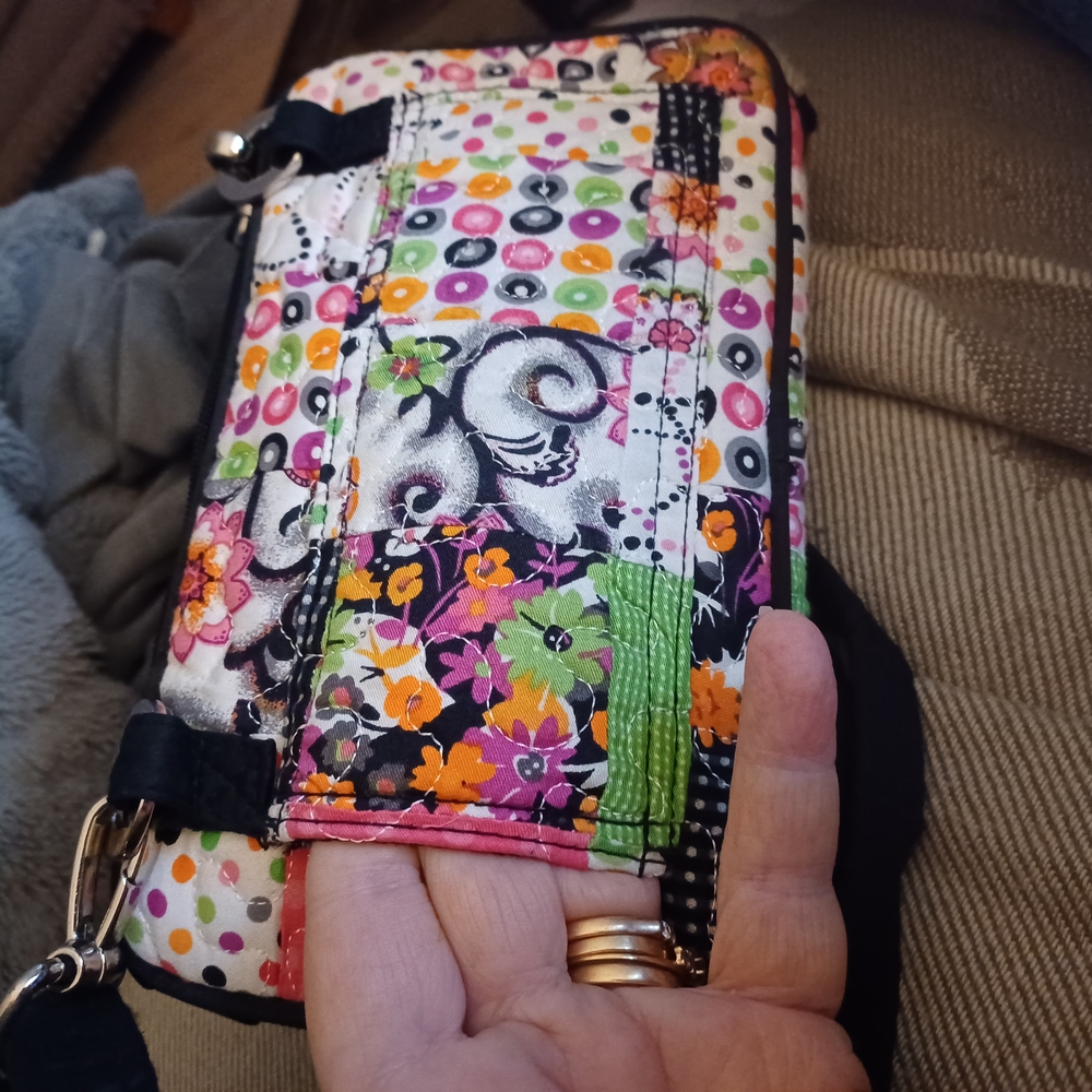 Donna Sharp Small Quilted Multicolor Patchwork Sh… - image 8